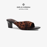 [28 Jan Launch] Dr Cardin Women Dewy 2-inch Heels | Leopard | Suede L-RIC-9382