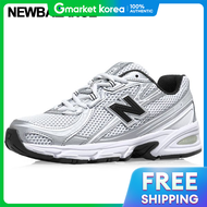 New Balance | รองเทาผาใบ นวบาลานซ (ของแท) รน 740 สขาว-เงนเมทลลก U740NW2