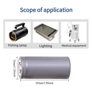 For Flat Head 32650 6000mAh 3.2V Battery