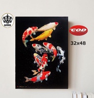 POSTER TEMA IKAN KOI 9/POSTER DINDING IKAN KOI 9/HIASAN DINDING RUMAH/POSTER IKAN KOI 9 /WALLDECOR