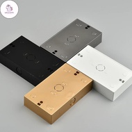 UN 86/146Type Surface Mounting Box Wall Switch Socket Bottom Installation Box Back Junction Box 86*8