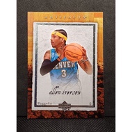Upper Deck Artifacts Allen Iverson nba card