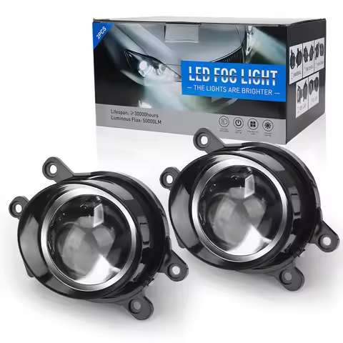 3 inch Bi-LED Projector Lens Fog Light For Toyota Corolla Yaris Camry Highlander Hilux Lexus RX270/R