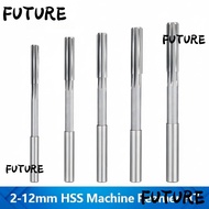 HL-FUTU HSS Reamer, 2mm-12mm H7 Chucking Reamer, Tool Straight Flute Shank Diameter H7 Reamer Metal