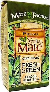 Mate Factor Organic Yerba Mate, Original Fresh Green, 12 Ounce