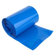 PVC Heat Shrink Wrap Tube, Battery Wrap for 18650 21700 26650 Lithium Battery DIY Battery Packs Flat