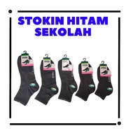 👣 Black School Stockings Stockin Hitam Sekolah