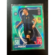 I798 Ivan Perisic Inter Milan Aqua Topps Match Attax Chrome 2021/22 Football Card
