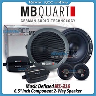 MB Quart 6.5" inch Component 2-Way Speaker**100%Original** M1-216 140Watts Peak Power