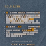 JTK HSA GOLD RUSH GOLD RUSH Glossy Two-Color abs Glossy Glossy Keycap Mechanical Keyboard Keycap