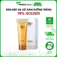 Kem Mặt Nạ Lột Nám Dưỡng Trắng Vàng 98% GOLDEN - Mặt Nạ Lột Vàng Làm Sáng Da Mờ Thâm Se Khít Lỗ Chân