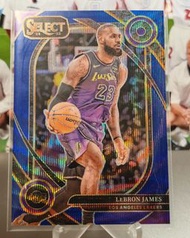 (限量75) LeBron James 2025 Panini Select Courtside Blue Wave Prizm NBA卡