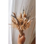 Bunga Tangan Pengantin | Dried Flower Mixed Artificial Flower Hand Bouquet |Bridal Bouquet | Bunga T