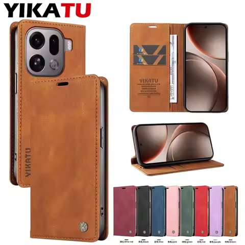 Wallet Case For OPPO Find X8 X9 Pro X5 Lite X3 F31 5G F25 F23 F19 F17 K12X K10 Realme V60 Pro V23 V2