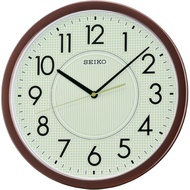 [Powermatic] SEIKO QXA629B Analog Lumibrite Aluminium Green Dial Wall Clock