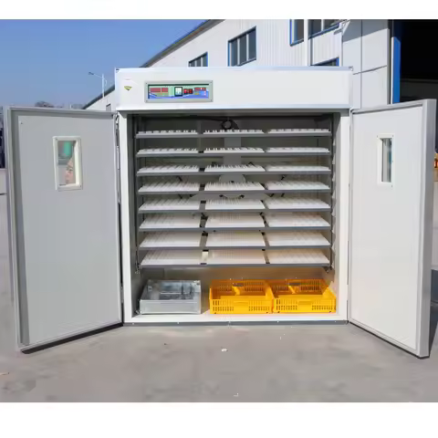 Industrial Incubateur Automatic Setting 2000 Chicken Eggs 1500 Duck Egg 5000 Quail Eggs Incubator HJ