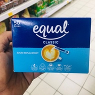 Equal sweetener sachet sugar replacement  50s
