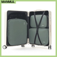 [BRANDEN] Travel Compression Packing Cube (S/M/L) | Luggage Organizer | Travel Packing Cube
