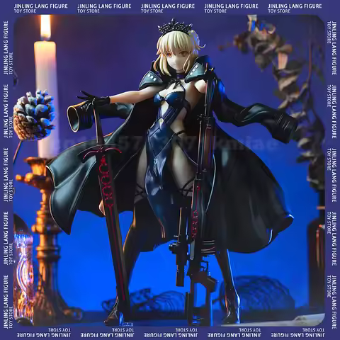 25cm Action Figures Fate Figures Saber Figures Saber Alter Stay Night Figurine Pvc Models Game Statu
