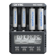 🎉ของแท้ ส่งจากไทย🎉 SKYRC NC1600 เครื่องชาร์จถ่าน เครื่องชาร์จแบตเตอรี่ AA and AAA NiMH NiCD