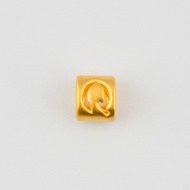 999/24K Gold Charm Alphabet Q Q PGJH181361
