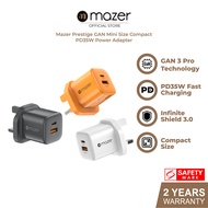 Mazer Wall Charger PD35W Mini Prestige GAN Charger Fast Charging Wall Adapter