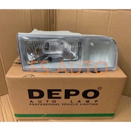TOYOTA LITEACE YM31 KM36 1990-1995 HEAD LAMP HEAD LIGHT LAMPU BESAR DEPAN KERETA