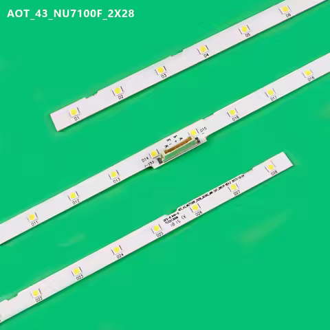 LED backlight strip for Samsung AOT_43_NU7100F UE43RU7179U UE43NU7090 UE43RU7100 UE43NU7199U UN43NU7