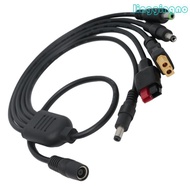 RR MultiInterface Solar Charging Cable Connecting DC7909 to XT60 DC5521 5525 6530