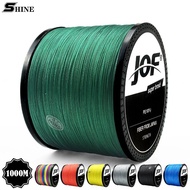 JOF 300M 500M 1000M 4 Strands Braided Fishing Line Strong Fishing Lines Dyneema Braided PE Fishing W