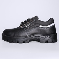 LEO รองเท้าเซฟตี้ หัวเหล็ก หนังไมโคร ไซส์ 46 ASGUARD