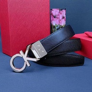 Men Men Letter CK Belt Men's High-End Letter Belt Sliding Buckle Business Casual Fashion Belt