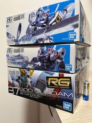 全新 BANDAI GUNDAM 高達 HG RG 戰騎 異靈 神高達