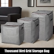 180l/140l/100l Large Foldable Storage Box Organizer For Clothes Dustproof With Zipper Laundry U4b2