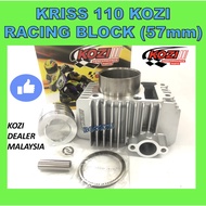 KRISS RACING BLOCK 57MM KOZI MODENAS KRISS 110 BLOCK RACING 57 MM KOZI KRISS110 BLOK RACE 57MM KOZI 