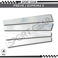 Car Door Pillar Chrome Proton Persona Iriz X70 Saga Gen2 Satria Wira Waja Exora Door Window Pillar C