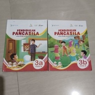2 ORIGINAL BOOKS PANCASILA EDUCATION BOOKS ( PHASE B) ELEMENTARY SCHOOL GRADE IIIA/IIIB/3A/3B SEMEST