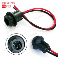 1pcs T10 W5W T5 Soft bulb holder adapters cable LED Bulb Connector Socket Wedge Base Light Bulb plug