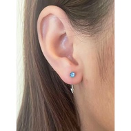 Male Threaded Curved Rod Pointed Cone Double Pierced Ear Lobe Horizontal Pierced Ear Lobe Ear Lobe E