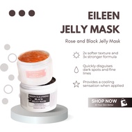 [READY STOCK] EILEEN GRACE DEEP CLEANSING BLACK JELLY MASK AND MOISTURIZE ROSE JELLY MASK - BLACKHEA