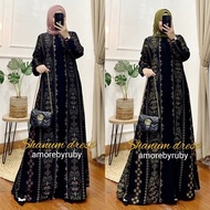 [Gamis] Shanum Dress Amore By Ruby / Amore By Ruby / Amorebyruby [New