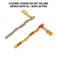 TOMBOL Flexible Button INFINIX NOTE 40 / NOTE 40 PRO On Off Volume