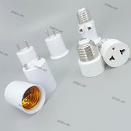 AC E26 E27 to GU24 E27 US EU power Plug Screw Lamp Holder Light Base Socket AC Adapter Converter ele