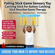 Game Sensory Stick Catching Toy Autism Therapy Reaction Catching Game Stick Falling