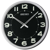 Seiko QXA560A Black Dial Wall Clock