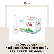 [THÙNG 20 CHAI] LaVie Premium Nước Khoáng Thiên Nhiên 400ml