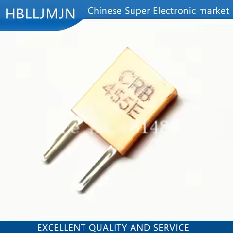 10PCS/20PCS/50PCS 455E passive crystal oscillator 455KHZ CRB-455E CRB455E 455 KHZ DIP 455K CERAMIC F