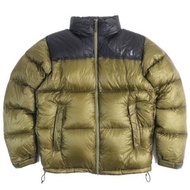 極佳成色 THE NORTH FACE Nuptse 夾克 (ND92031R)，軍裝系列，男款，卡其色/黑色，M 碼，正品，線上獨家發售