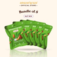 [Bundle of 5] Amazin Mini Pandan Coconut Nut Mix (5 x 30g)