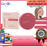 Wardah Colorfit Cream Blusher 02 Merry Mauve